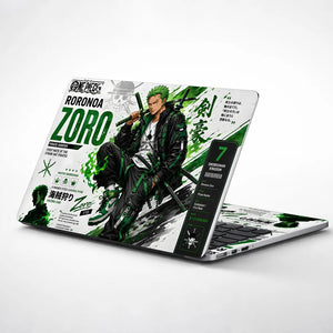 Zoro Streetwear Green Sneaker Laptop Skin - View 1