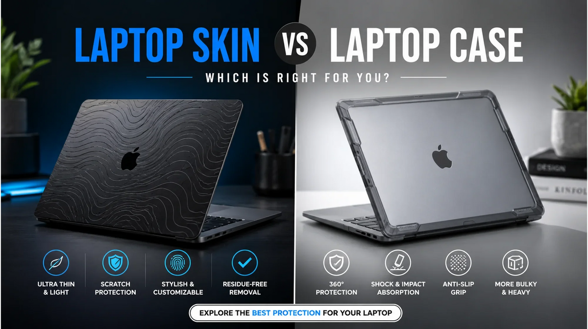 Laptop Skin vs Laptop Case: Which One Should You Buy?