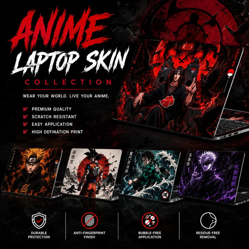 Anime Laptop Skins