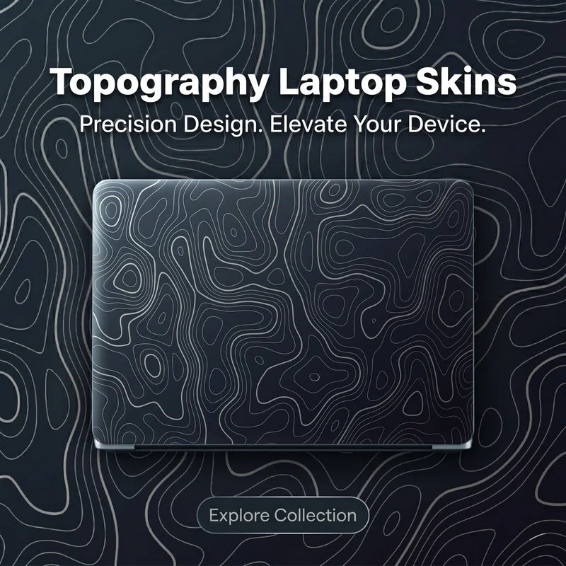 Topography Laptop Skins