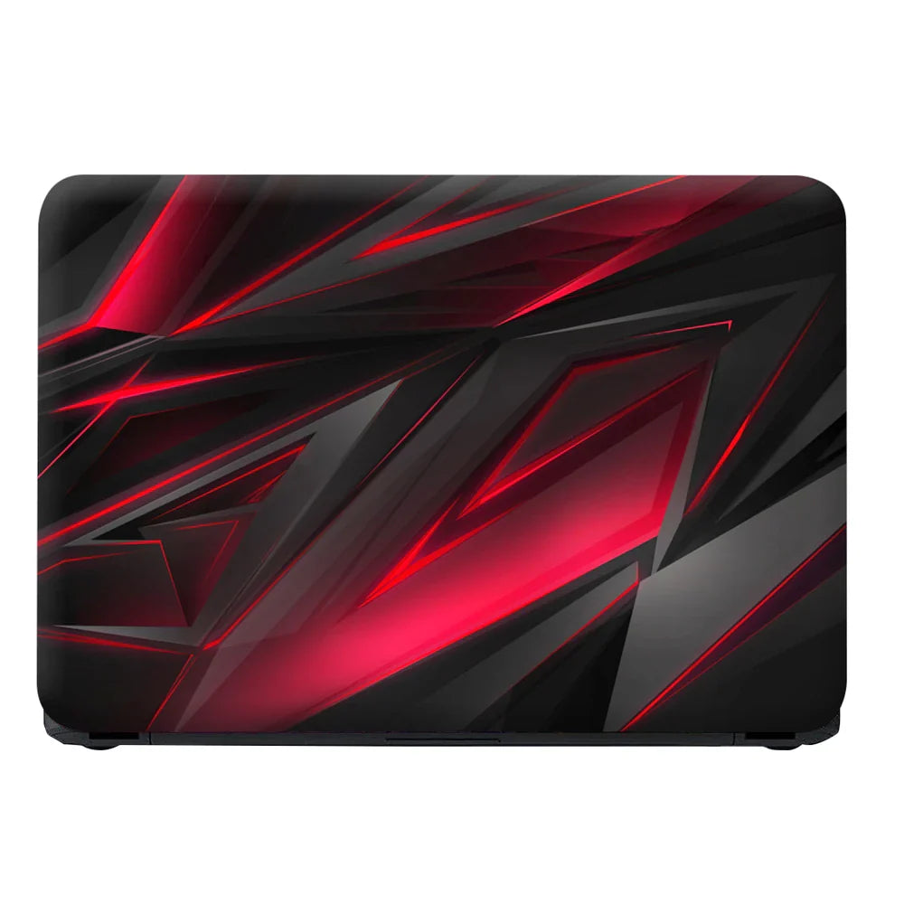 Universal Laptop Skin - 3D Grey Magenta Laptop Skin