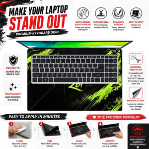 Aage Badhte Raho Bamboo Laptop Skin - View 5