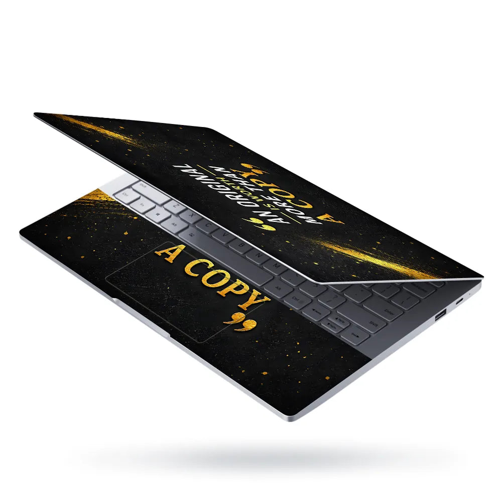 An Original Worth Copy Laptop Skin - View 3