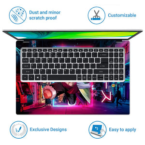 Anime Boy Laptop Skin - View 5