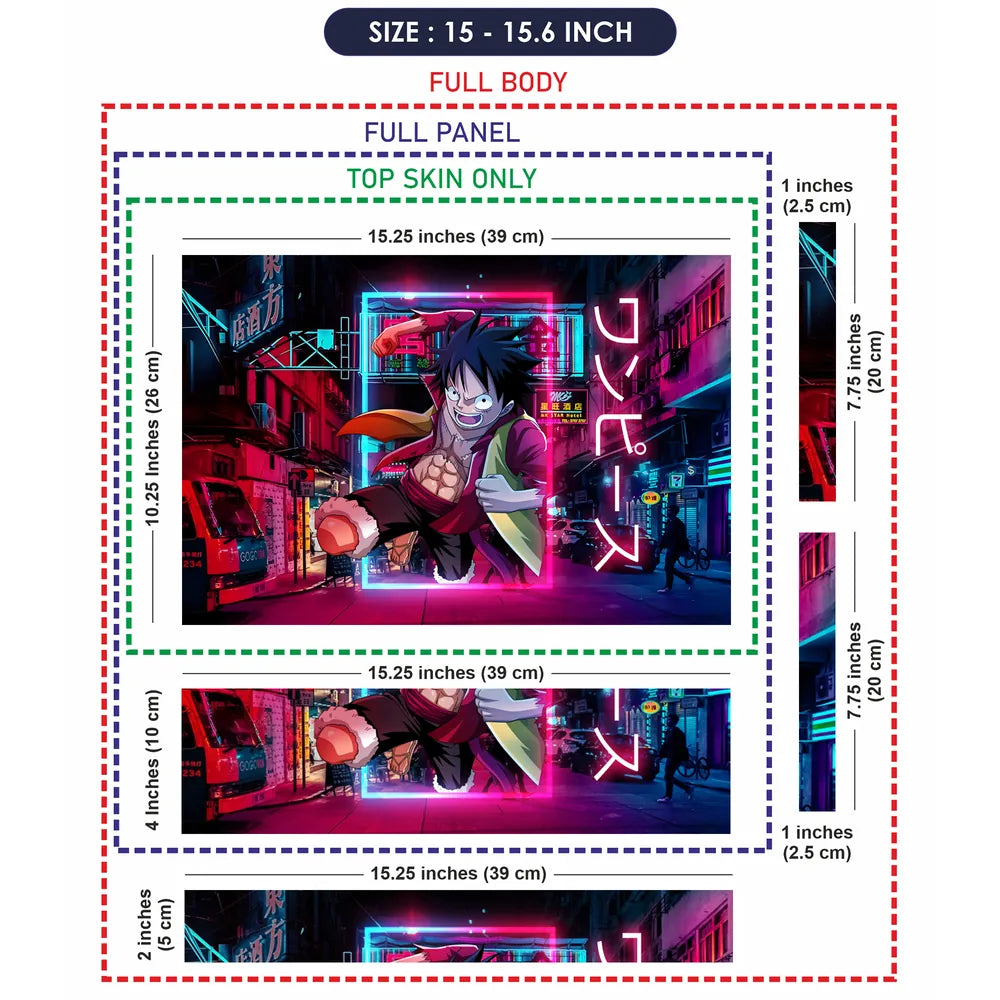 Anime Boy Laptop Skin - View 8