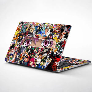 Anime Crossover Laptop Skin - View 1