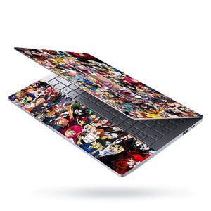 Anime Crossover Laptop Skin - View 3
