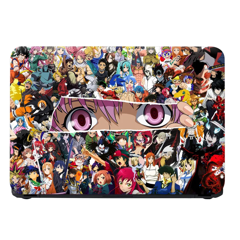Anime Crossover Laptop Skin - View 4