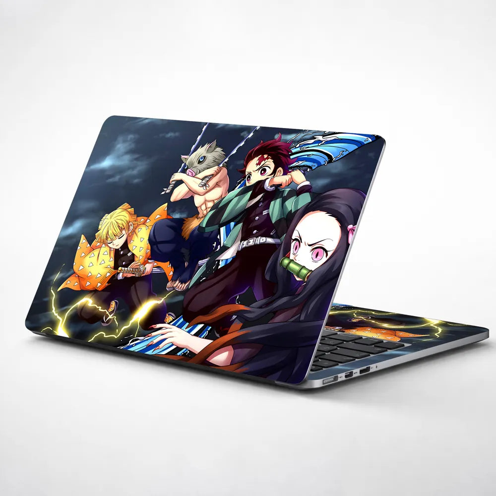 Anime Demon Slayer DS1 Laptop Skin - View 1