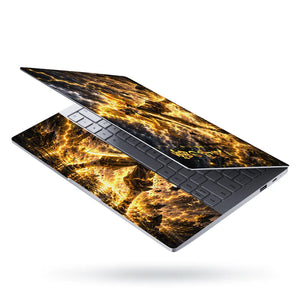 Anime Demon Slayer Zenitsu Lightning Stance Laptop Skin - View 3