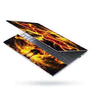 Anime Demon Slayer Zenitsu Thunder Dragon Title Laptop Skin - View 3