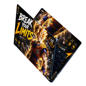 Anime Dragon Ball Goku Break Your Limits Laptop Skin - View 2
