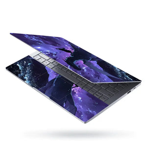 Anime Dragon Rider Night Sky Laptop Skin - View 3