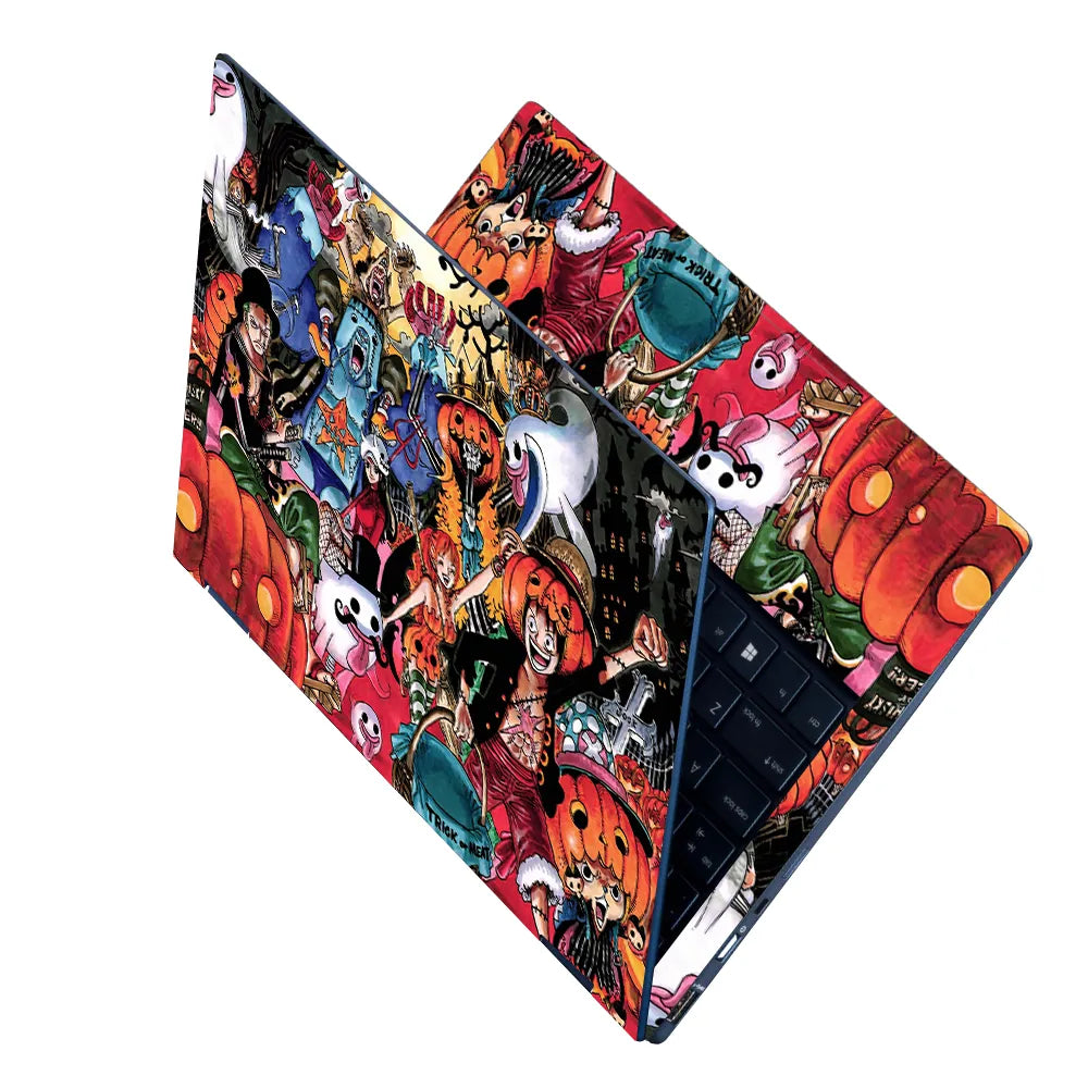 Anime Halloween Laptop Skin - View 2