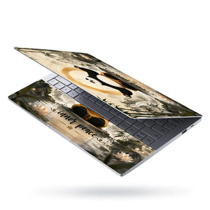 Anime Kung Fu Panda Po Inner Peace Sumi Laptop Skin - View 3