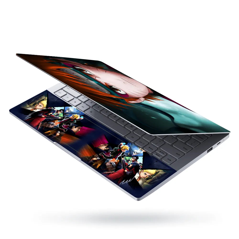 Anime Naruto Angry Face Laptop Skin - View 3