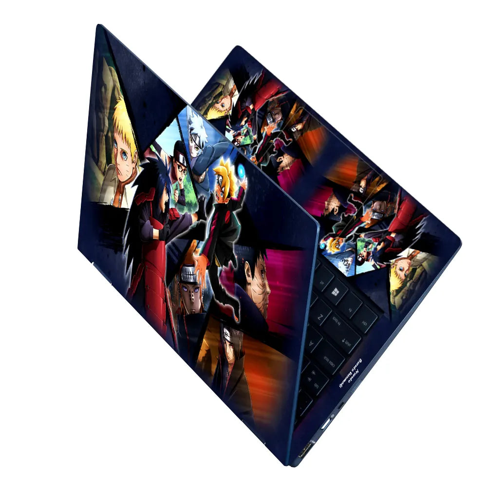 Anime Naruto Boruto Uzumaki Itachi Uchiha Laptop Skin - View 2