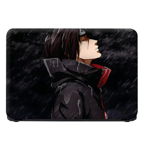 Anime Naruto Itachi Raining Laptop Skin - View 4