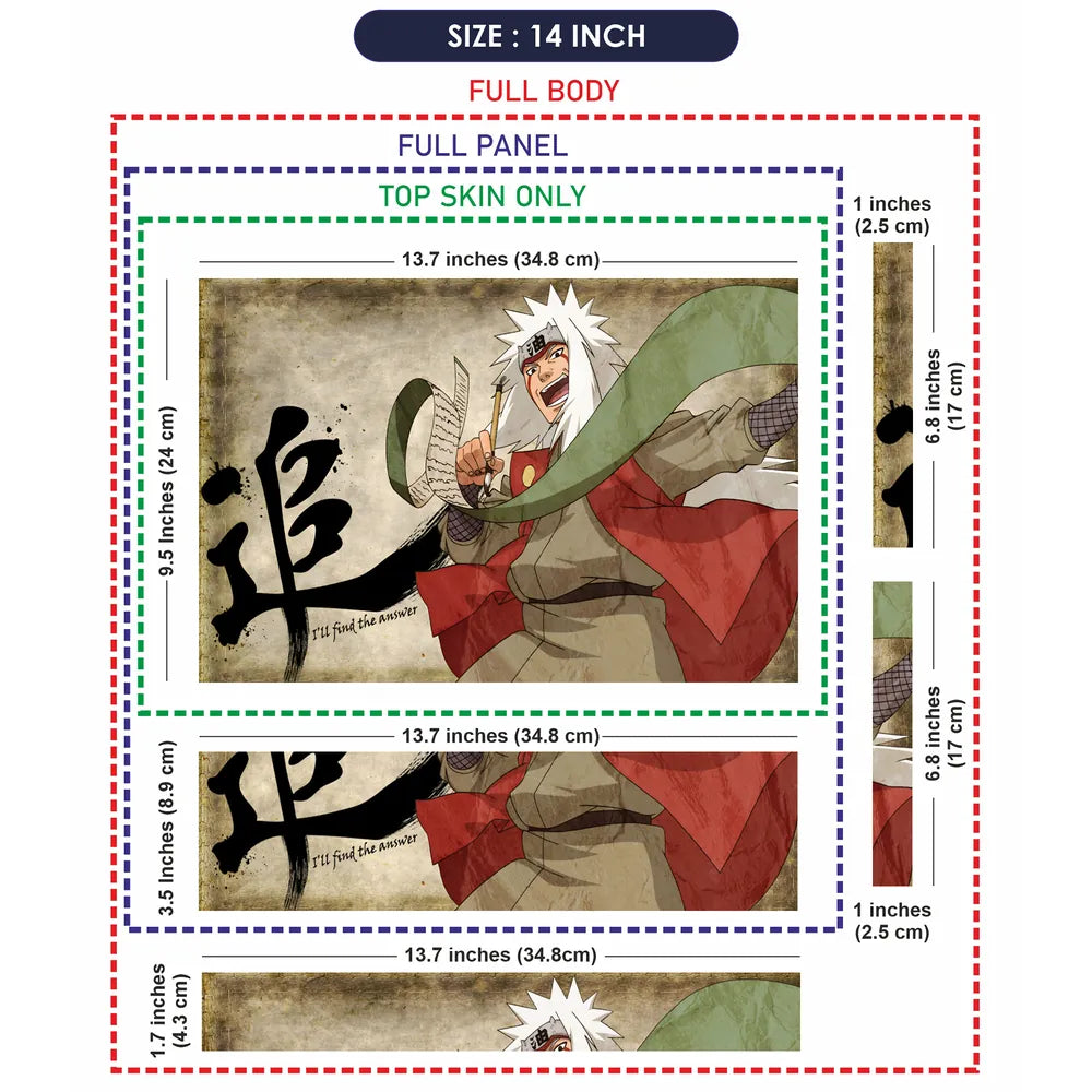 Anime Naruto Laptop Skin - View 7
