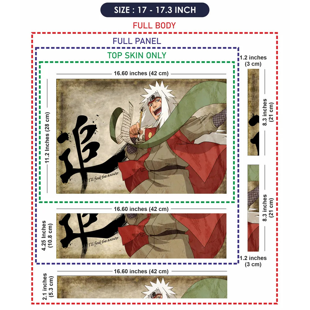 Anime Naruto Laptop Skin - View 9