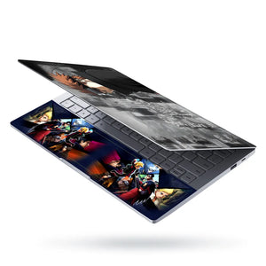 Anime Naruto Shippuuden Black Back Laptop Skin - View 3