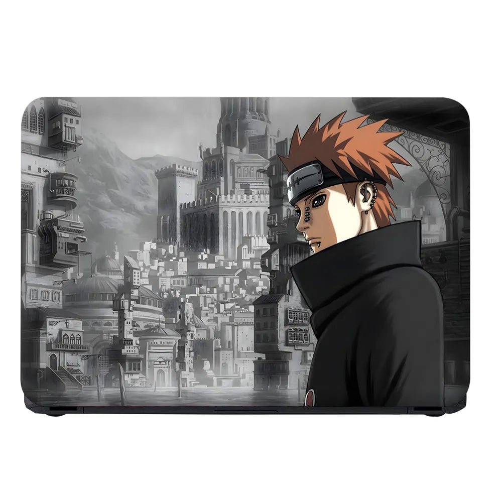 Anime Naruto Shippuuden Black Back Laptop Skin - View 4