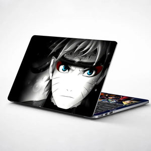 Anime Naruto Shippuuden Selective Colouring Laptop Skin - View 1