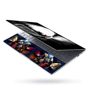 Anime Naruto Shippuuden Selective Colouring Laptop Skin - View 3