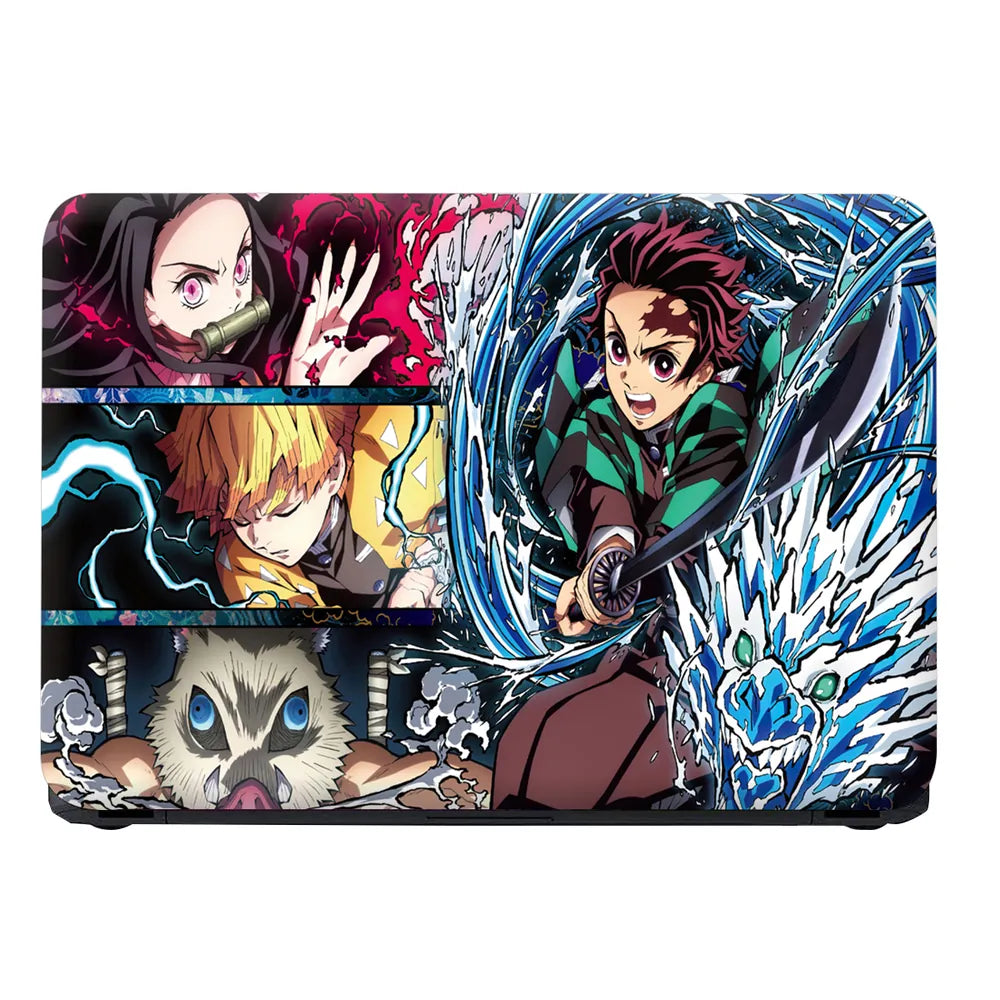 Anime Nezuko Kamado Demon Slayer Laptop Skin - View 4