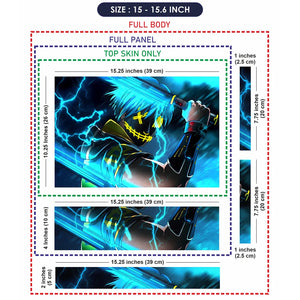 Anime Ninja Laptop Skin - View 8