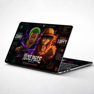 Anime One Piece Luffy Zoro Destiny Laptop Skin - View 1