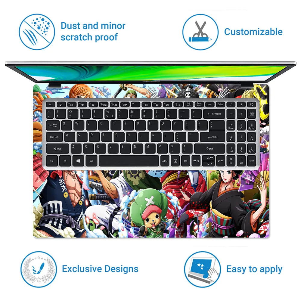 Anime One Piece OP01 Laptop Skin - View 5