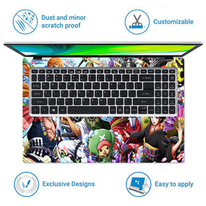 Anime One Piece OP01 Laptop Skin - View 5