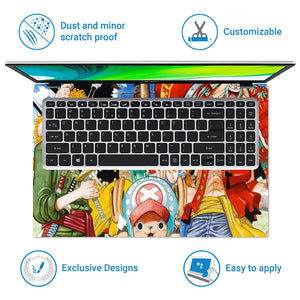 Anime One Piece OP06 Laptop Skin - View 5