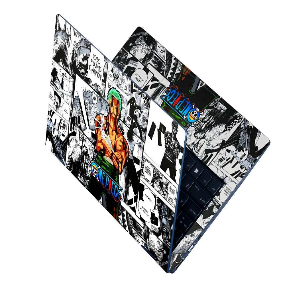 Anime One Piece Roronoa Zoro Manga Laptop Skin - View 2
