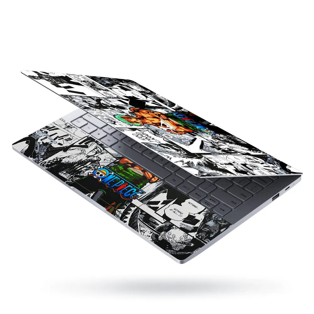 Anime One Piece Roronoa Zoro Manga Laptop Skin - View 3