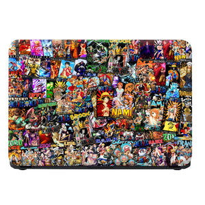 Anime One Piece Sticker Bomb DS1 Laptop Skin - View 4