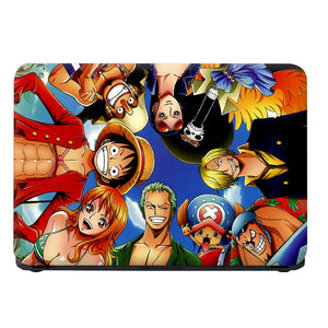 Anime Round View Collage Laptop Skin - View 4