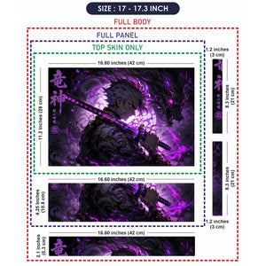 Anime Ryujin Dragon Sword Laptop Skin - View 9