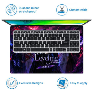 Anime Solo Leveling Arise Trio Moon Laptop Skin - View 5