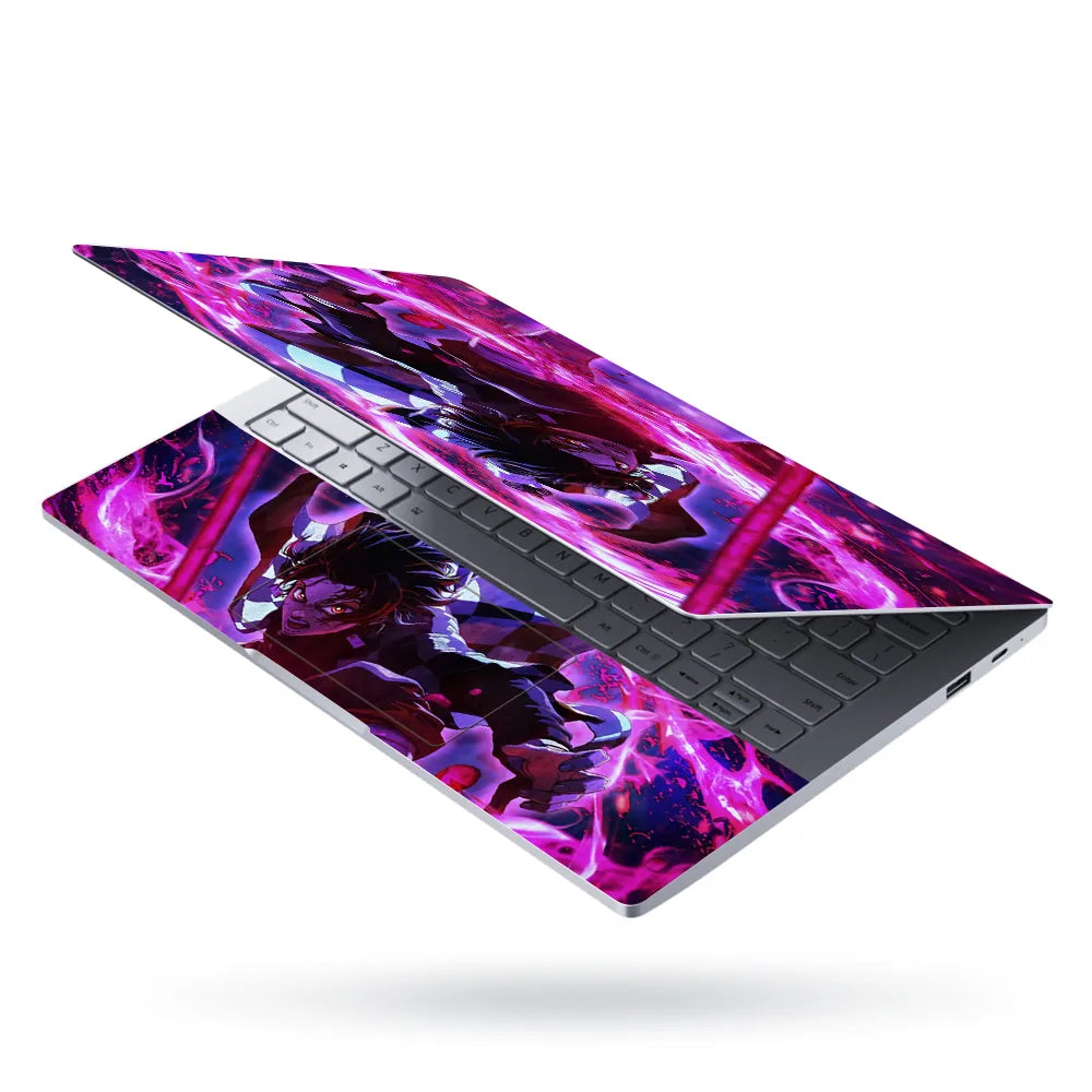 Anime Tanjiro Kamado Laptop Skin - View 3
