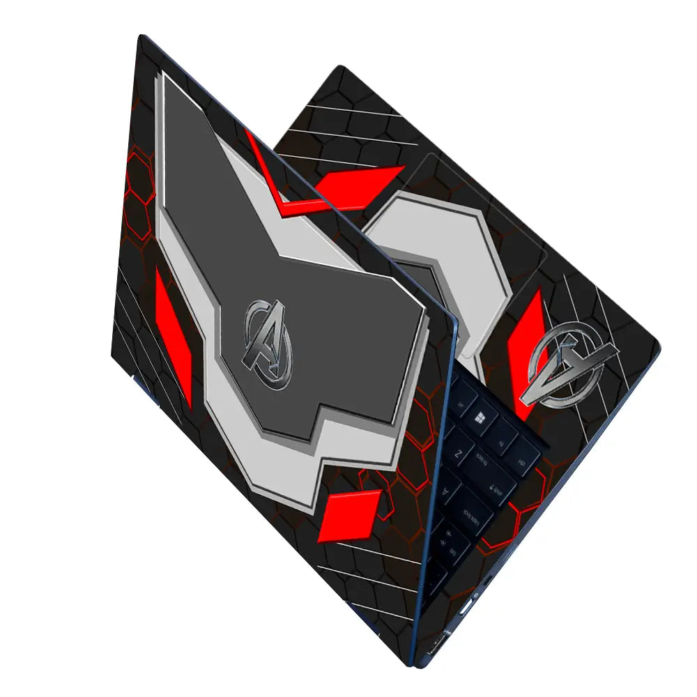 Avengers Armor Shield Laptop Skin - View 2