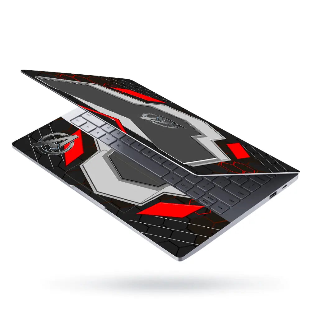 Avengers Armor Shield Laptop Skin - View 3