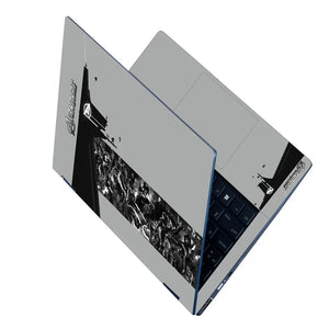 Avengers Assemble Force Grey Back Laptop Skin - View 2