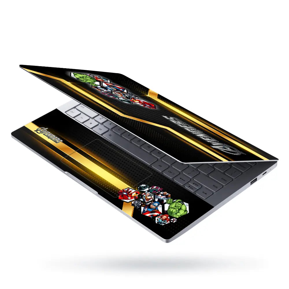 Avengers Heroic Team A1 Laptop Skin - View 3