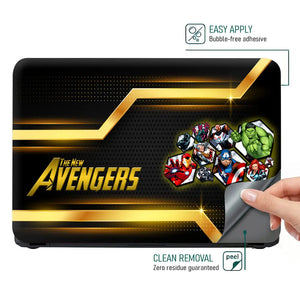 Avengers Heroic Team A2 Laptop Skin - View 4