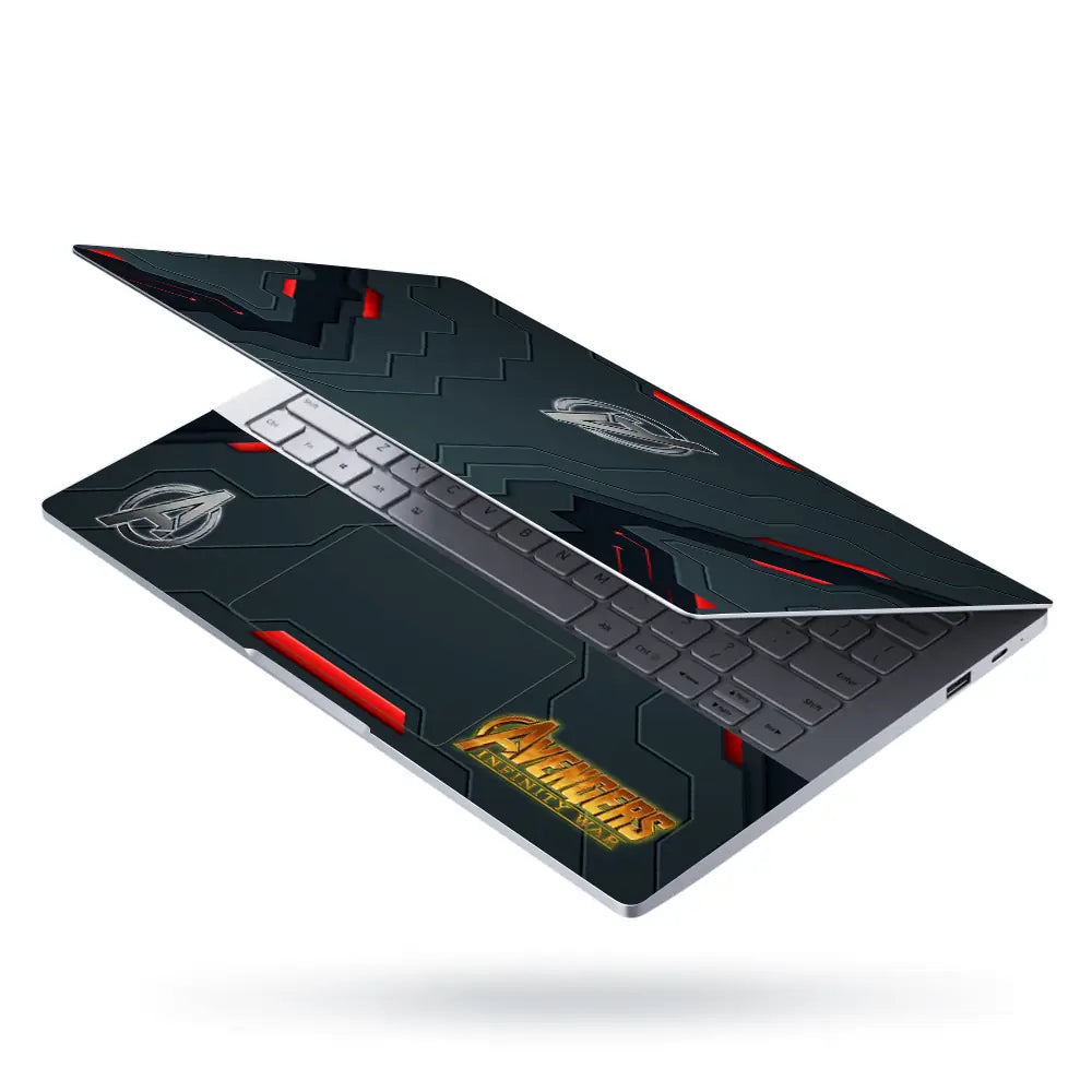 Avengers Minimalist Laptop Skin - View 3