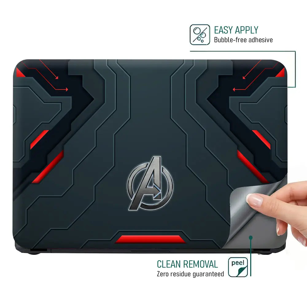 Avengers Minimalist Laptop Skin - View 4