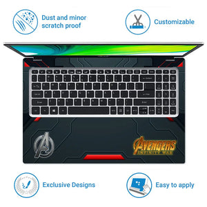 Avengers Minimalist Laptop Skin - View 5
