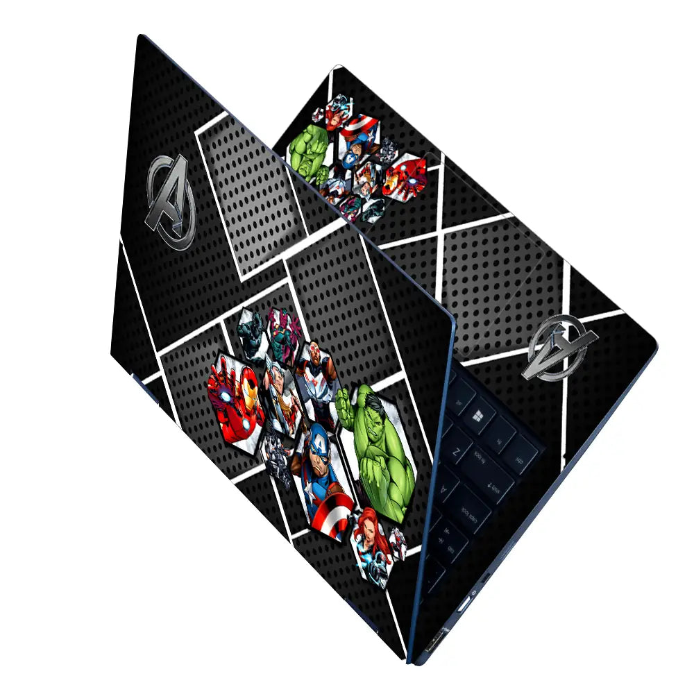 Avengers Shield Team Laptop Skin - View 2